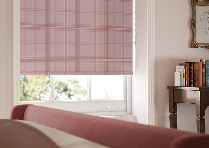 Falkirk, Pink Thistle - Twist&Fit Roller Blind - Image 5